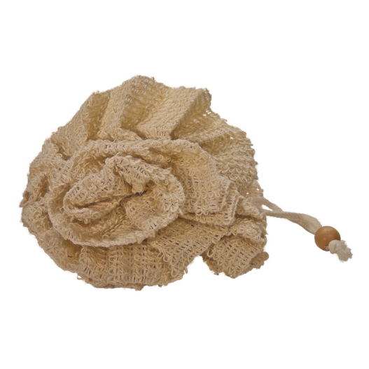 Knitted sisal flower 